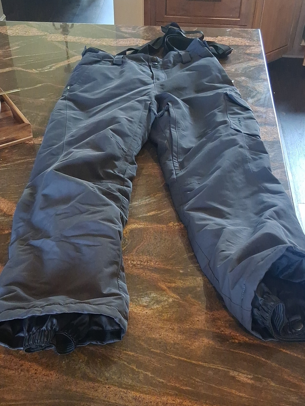 Liquid Kids Insulated Winter Ski Snow Pants in Dark Navy